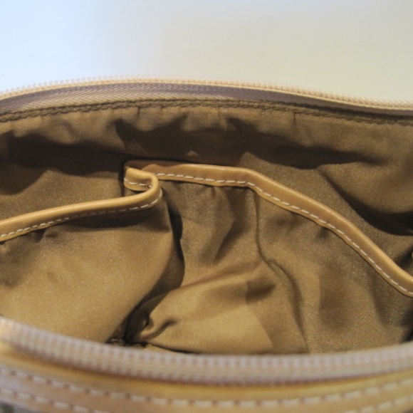 FOSSIL Monogram Canvas Shoulder Bag - Picture 7 of 9